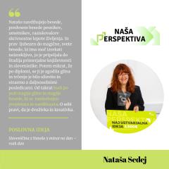 NAJ USTVARJALNA IDEJA - Nataša Sedej